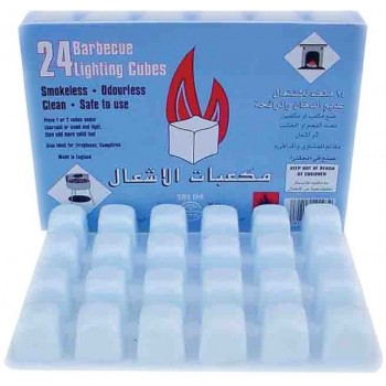 BARBECUE LIGHTING CUBES 24P SALIMl